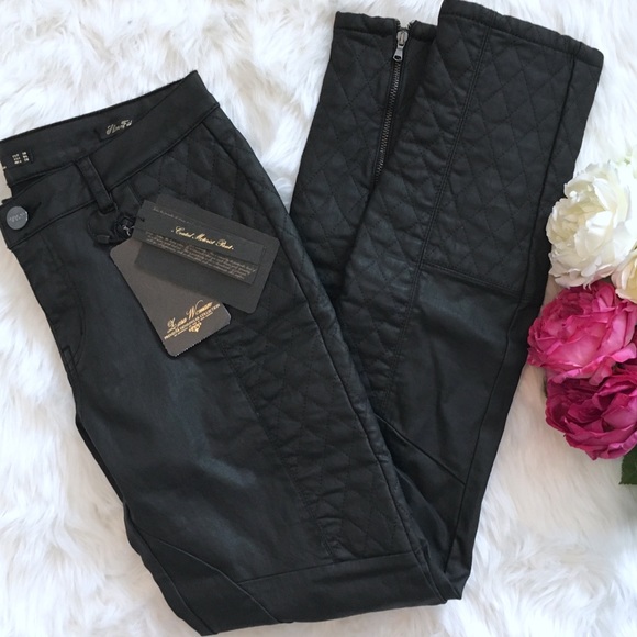 Zara Denim - NWT Zara premium coated denim